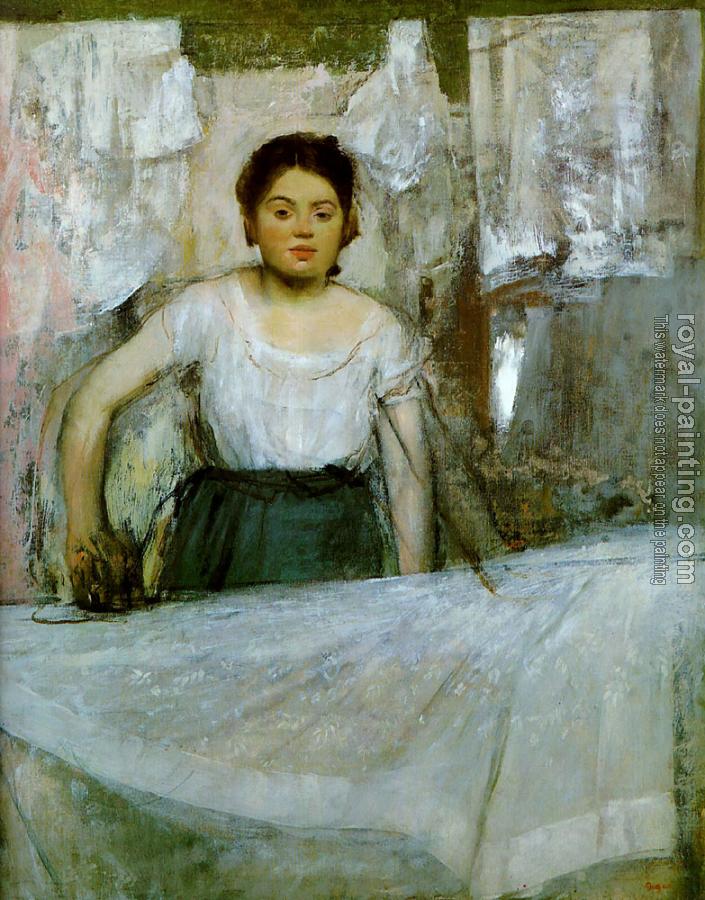 Edgar Degas : Woman Ironing Edgar Degas : Woman Ironing